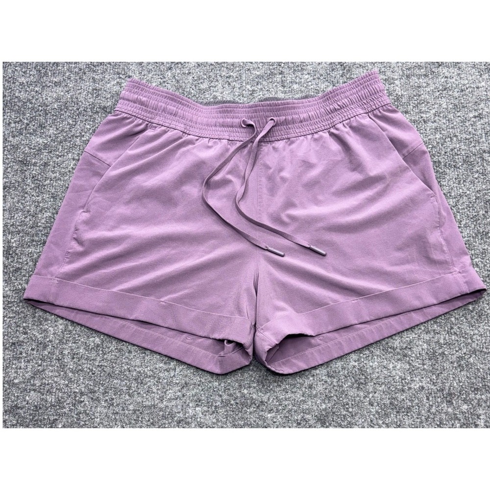 Lululemon Stroll at Sundown Shorts Purple Mauve Athletic Casual Size 8